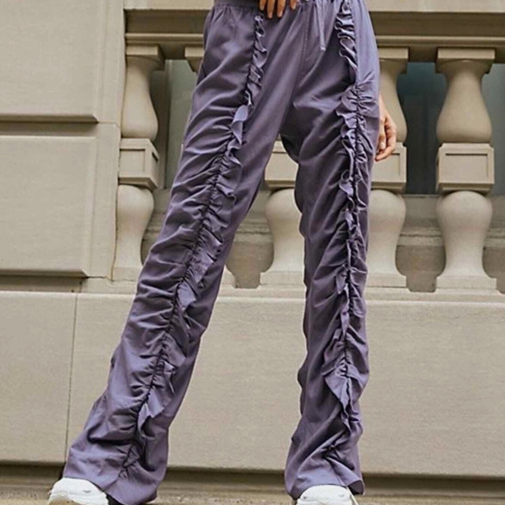 Free People Movement Purple In Motion Pants Size S
